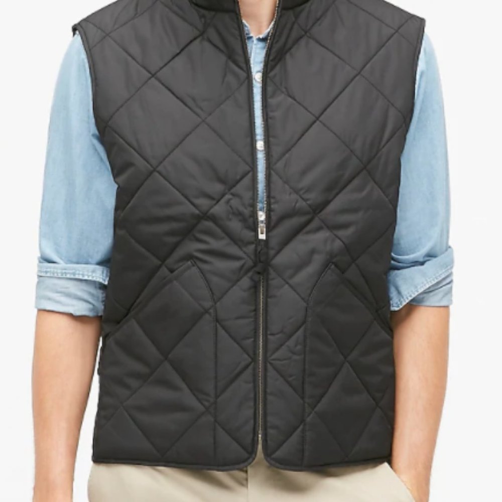 J. Crew Men's Quilted Walker Vest